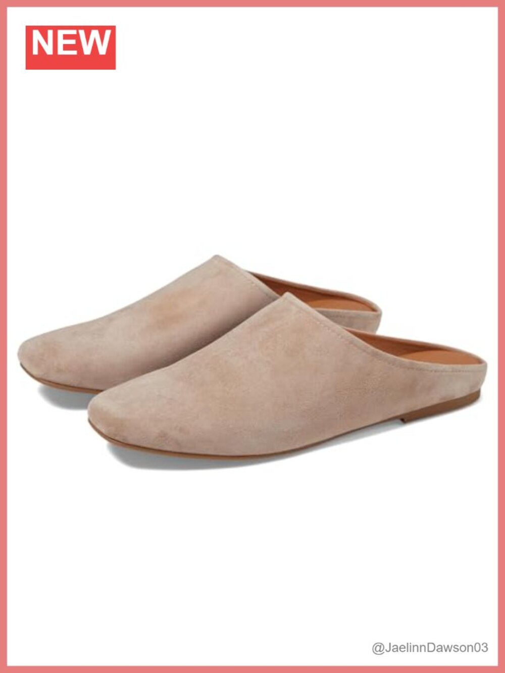 Women's Suede Slip-On Mule with Comfort Insole